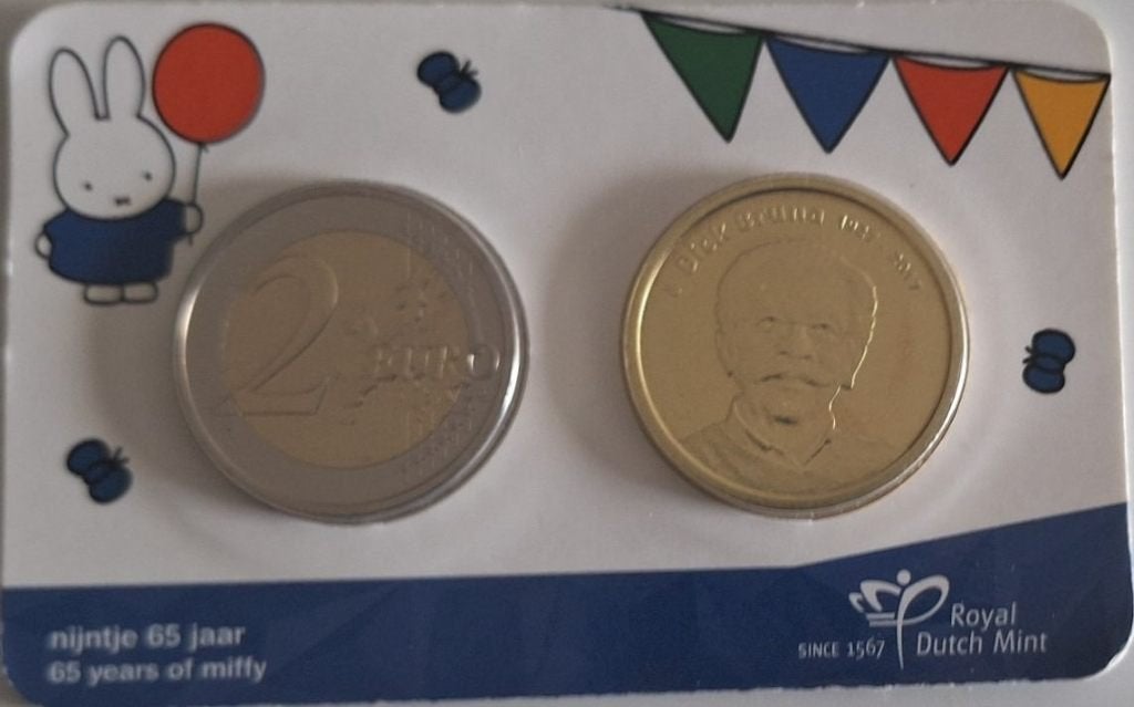 Coincard 2020 - Nijntje 65 jaar - BU, Verzenden, Overige landen, 2 euro, Setje