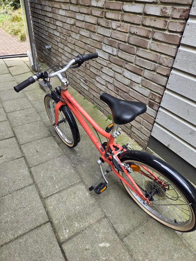 Kinderfiets Decathlon Riverside zgan, Ophalen of Verzenden, Gebruikt, 16 tot 20 inch