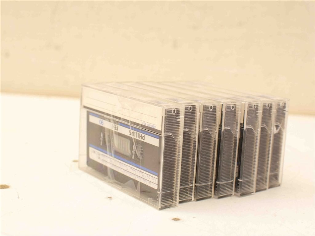 7 Philips cassettebandjes 38349, Ophalen of Verzenden, Gebruikt, Overige genres, 1 bandje