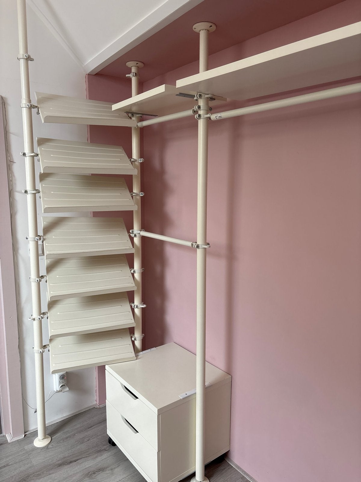 IKEA Stolmen Kastsysteem - compleet en gedemonteerd, Ophalen, Gebruikt, 200 cm of meer, 150 tot 200 cm