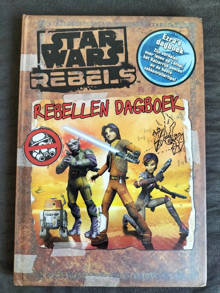 Star Wars Rebels - Rebellen dagboek / Ezra's dagboek, Ophalen of Verzenden, Zo goed als nieuw, Daniel Wallace, Fictie