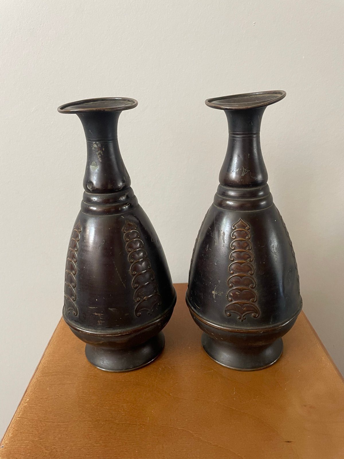 Antieke bronzen vazen, Made in Holland, Ophalen of Verzenden