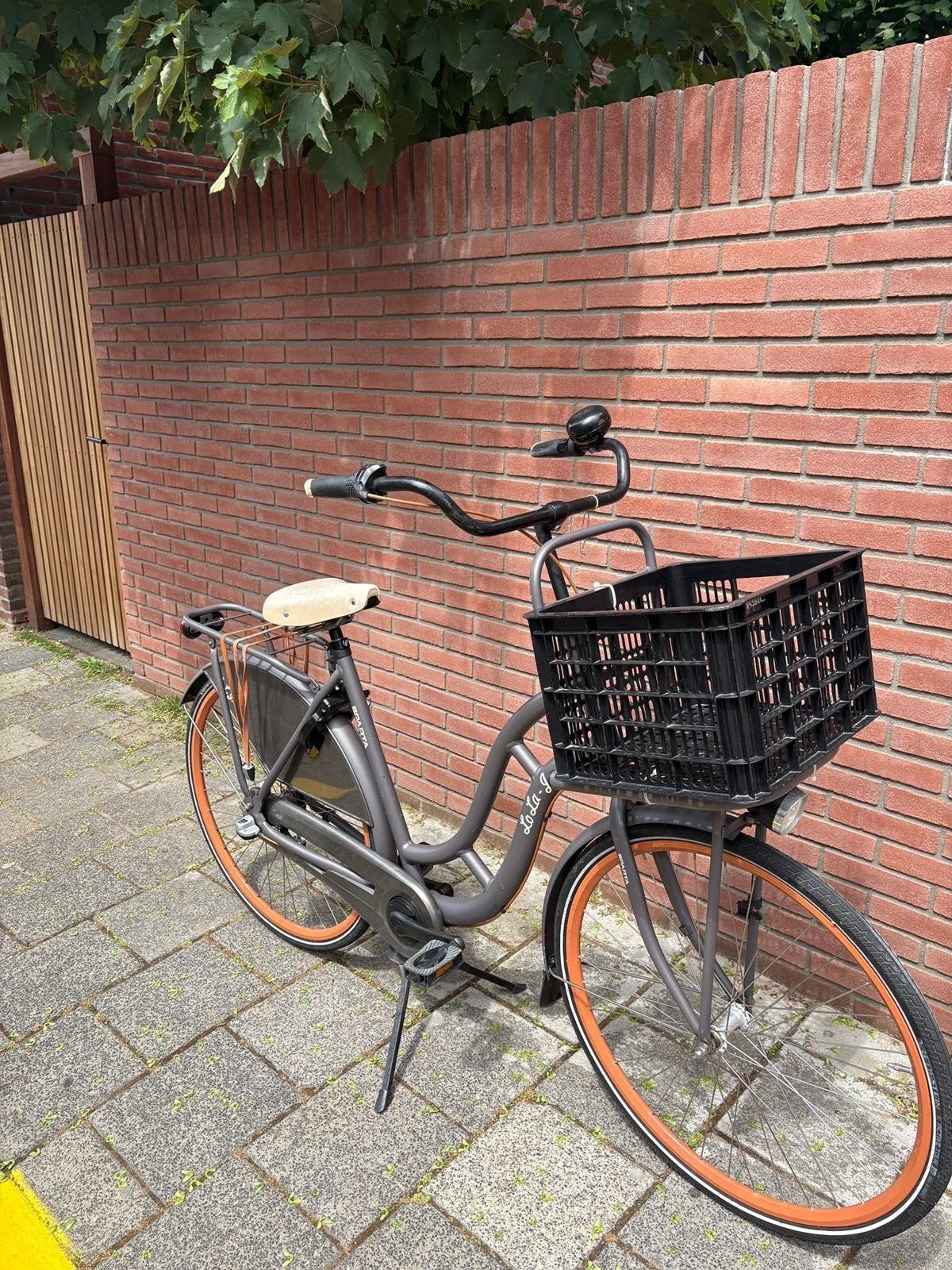 Lola Jo fiets met 3 versnellingen en terugtraprem, Overige merken, Terugtraprem, Gebruikt, Versnellingen