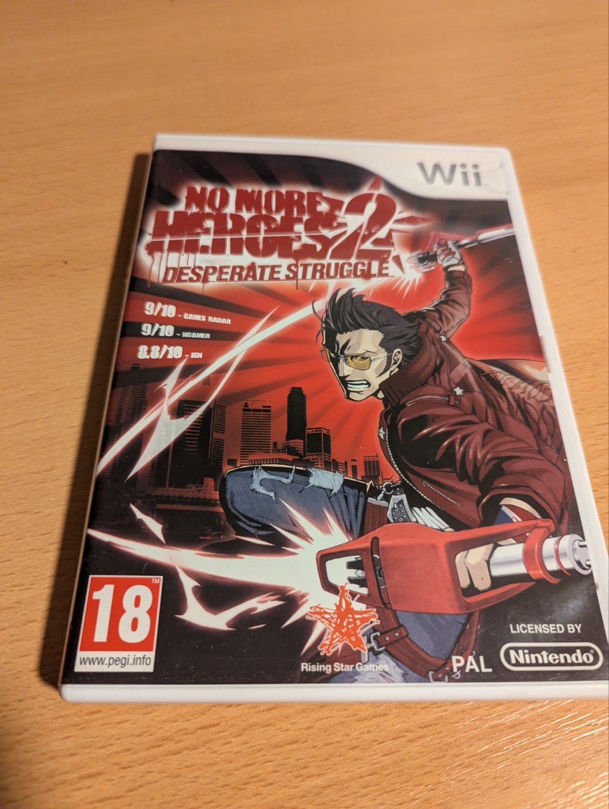 No More Heroes 2 Desperate Struggle - Nintendo Wii, Spelcomputers en Games, Games | Nintendo Wii, Avontuur en Actie, Vanaf 18 jaar