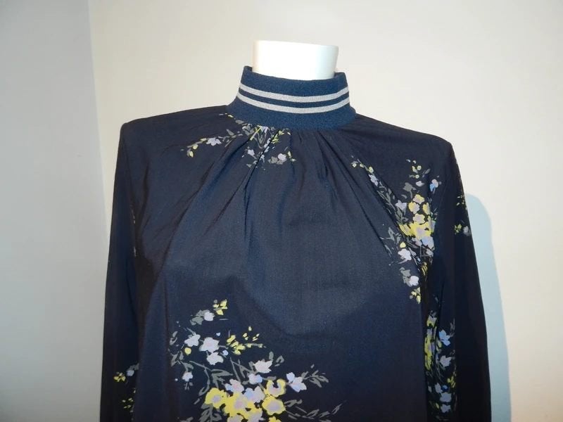 Studio Anneloes truitje kolletje bloemen print kleur S/M, Studio Anneloes, Lange mouw, Maat 36 (S), Gedragen
