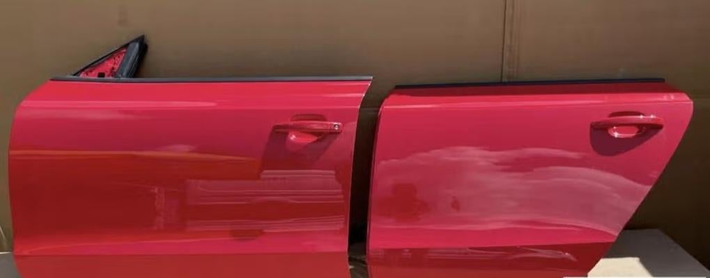 AUDI A5 8T SPORTBACK PORTIER DEUR LZ3M KLEUR ALLES LEVERBAAR, Gebruikt, Achterklep, Achter, Audi