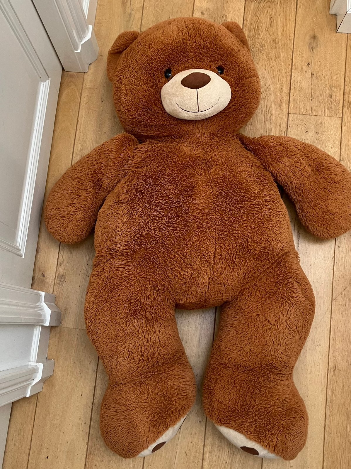 XL knuffelbeer 120cm, Ophalen, Beer, Zo goed als nieuw, Bruin