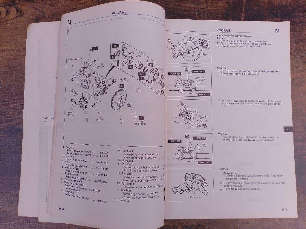 Mazda 323 dealer werkplaatsboeken 1994 (m2451194442) — Auto's