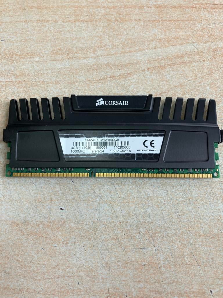 Corsair Vengeance 4GB DDR3 RAM 1600MHz, Verzenden, DDR3, Zo goed als nieuw, Desktop