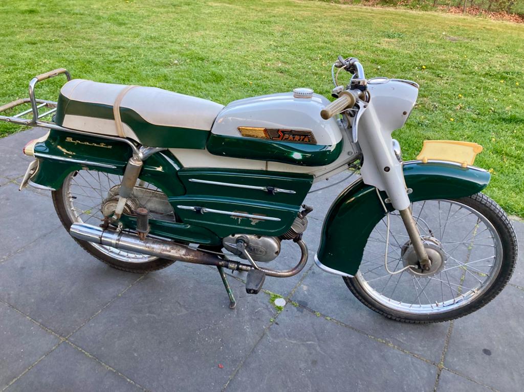 sparta GI50 inc kenteken, Ophalen, Sparta