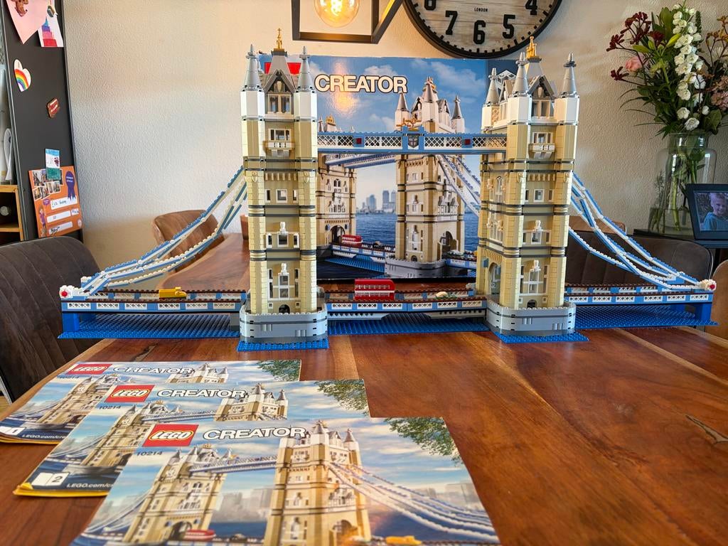 LEGO Creator Expert Tower Bridge 10214 - Compleet, Kinderen en Baby's, Speelgoed | Duplo en Lego, Gebruikt, Lego, Ophalen of Verzenden