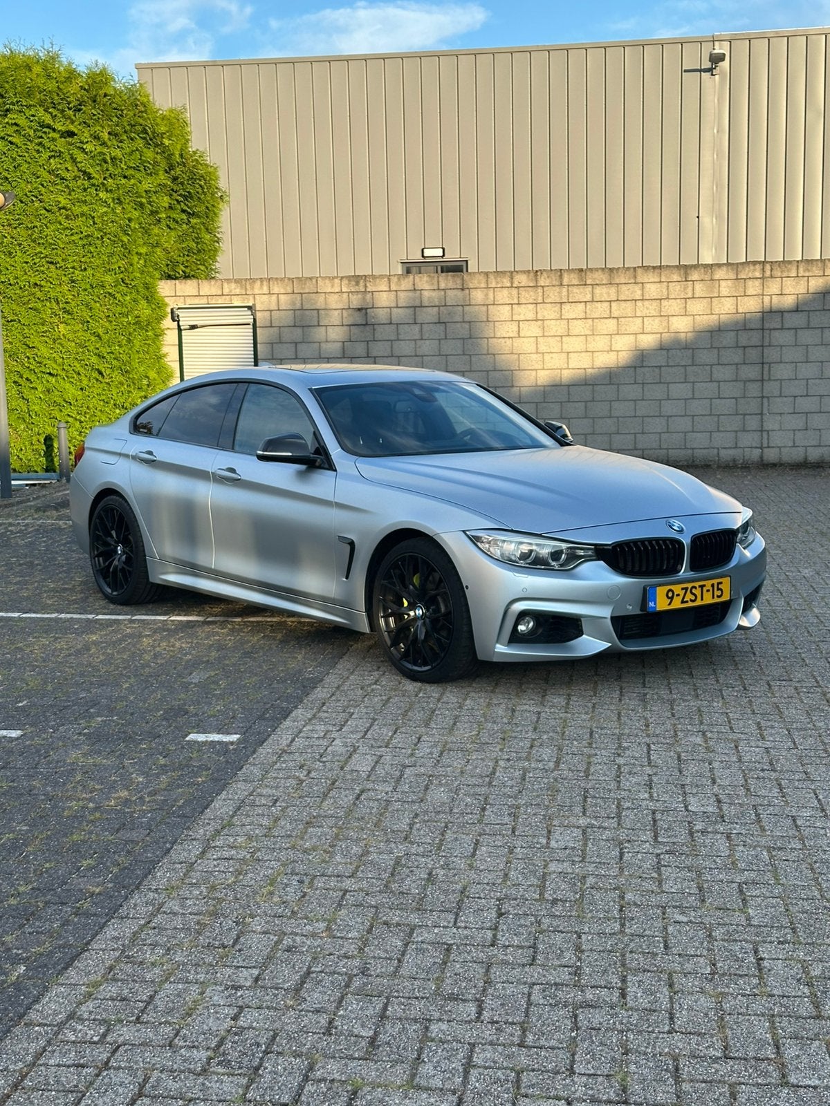 BMW 435i Gran Coupé High Ex. | BMW Individual Frozen Silver, Auto's, BMW, Particulier, 4-Serie Gran Coupé, 360° camera, ABS, Achteruitrijcamera