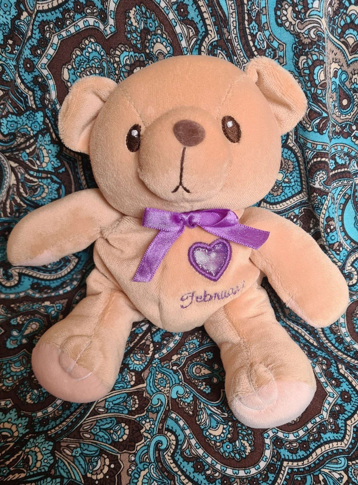 Cherised  teddie knuffel februari, Kinderen en Baby's, Speelgoed | Knuffels en Pluche, Overige merken, Overige karakters, Beer