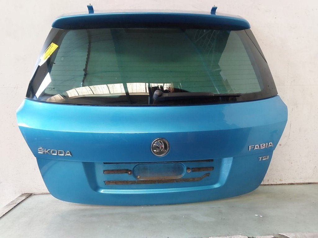 Achterklep Skoda Fabia II (5J) (2010-03/2014-12) 5J6827025D, Auto-onderdelen, Info@skoda-auto.de, Skoda, Škoda Auto Deutschland GmbH