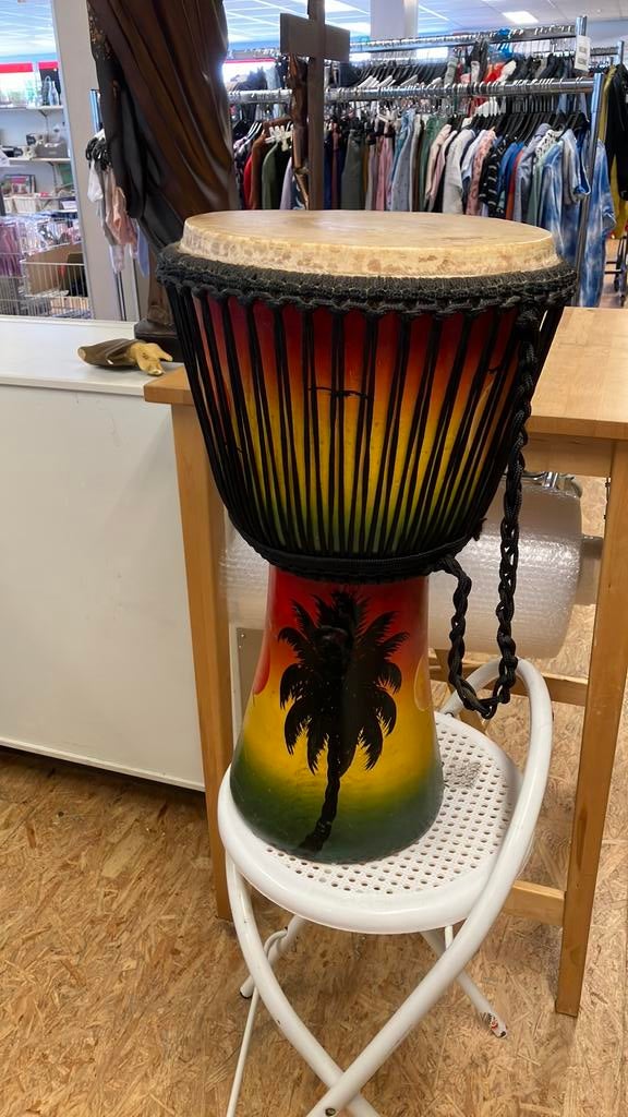 Djembe, Muziek en Instrumenten, Percussie, Ophalen, Zo goed als nieuw, Trommel