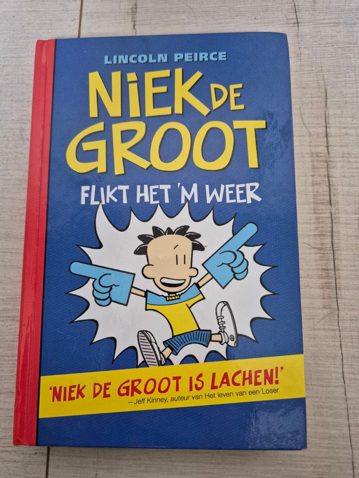 NIEK de GROOT flikt het 'm weer, AVI m6 9+, als NIEUW, Ophalen, Lincoln Peirce