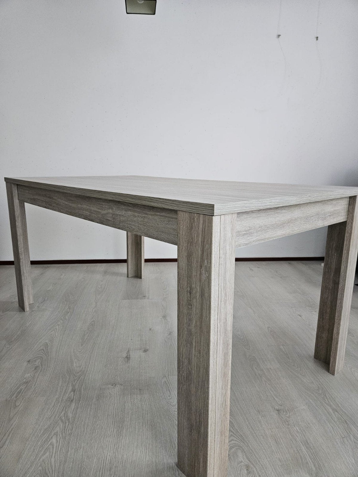 grote keuken/eettafel met 4 stoelen., Ophalen, Gebruikt, 50 tot 100 cm, Vijf personen of meer