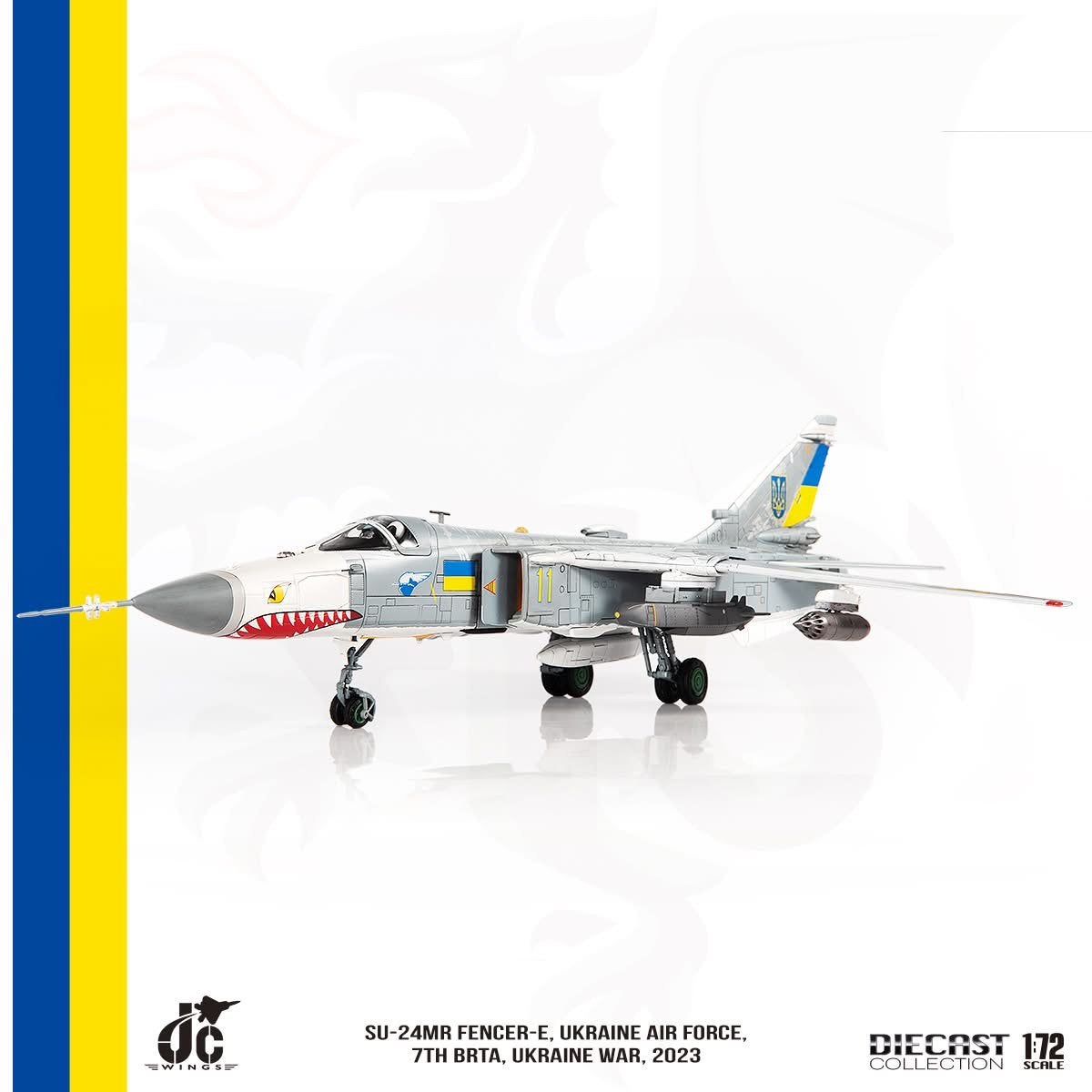 JC Wings JCW-72-SU24-003 |  SU-24MR Fencer-E Ukrainian AF, Verzamelen, Ophalen, Nieuw, Schaalmodel, Leehing380@163.com