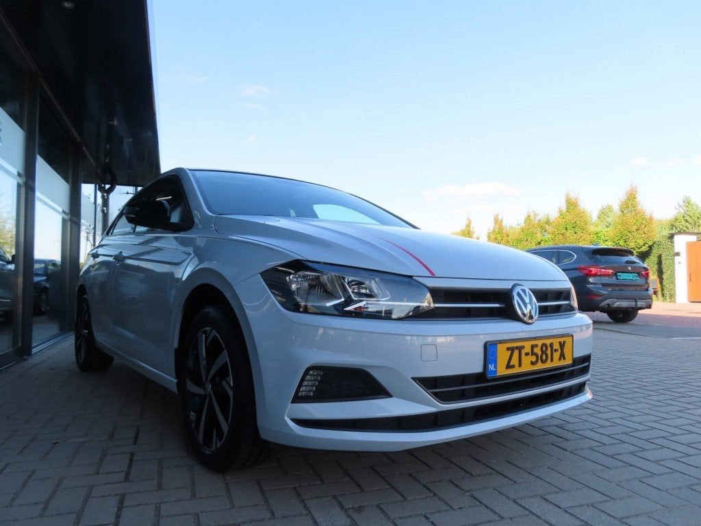 Volkswagen POLO 1.0 TSI Beats Ecc Cruise Pano Camera Trekhaa, Voorwielaandrijving, Euro 6, Wit, Bedrijf