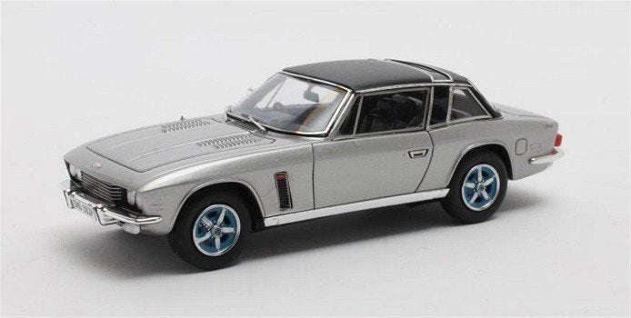Jensen Interceptor SIII Coupe 1975 Zwart / Zilver 1-43 Matri, Overige merken, Matrix Scale Models, Tschuiten@hotmail.com, Auto