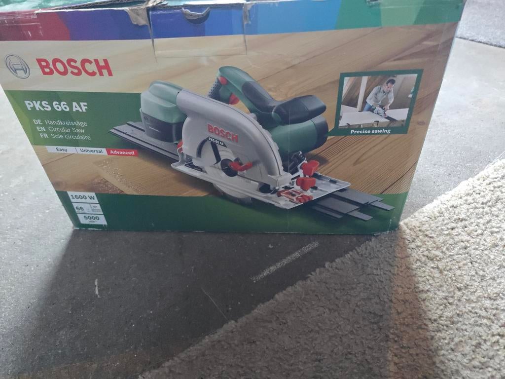 Bosch PKS 66 AF Cirkelzaag - Zo Goed Als Nieuw, Ophalen, Cirkelzaag, 70 mm of meer, Zo goed als nieuw