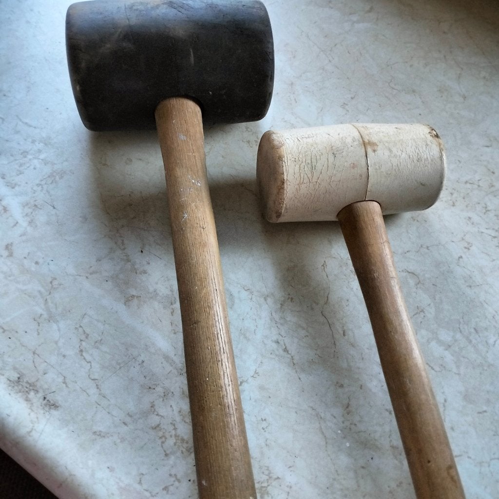 Rubberen Hamers. 2 stuks. zie omschrijving., Ophalen