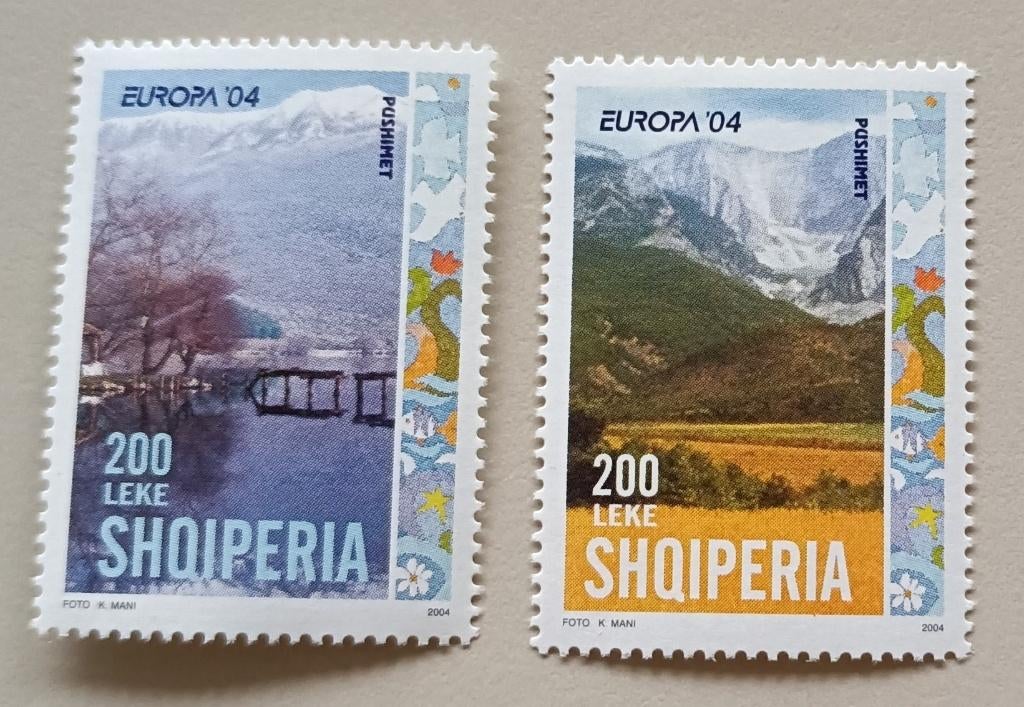 Albanie-Albania 2004 cept mich 2966-67, Ophalen of Verzenden, Overige landen, Postfris