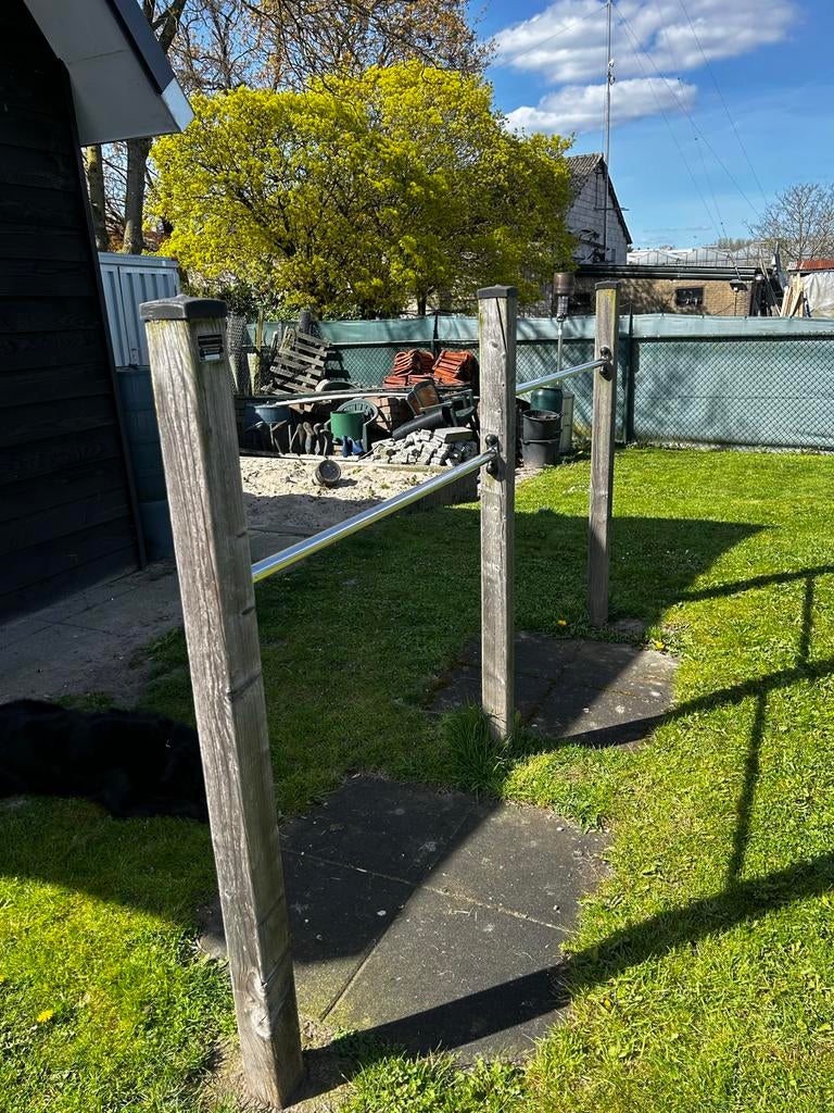 Dubbele duikelstangen, Ophalen of Verzenden, Gebruikt, Overige typen