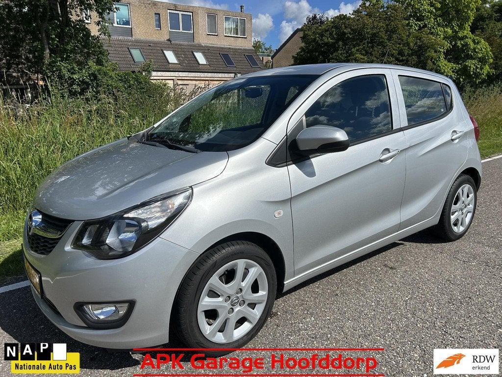 Opel KARL 1.0 ecoFLEX Edition / 93000 km / Boekjes / Airco, Voorwielaandrijving, 839 kg, Stof, Gebruikt