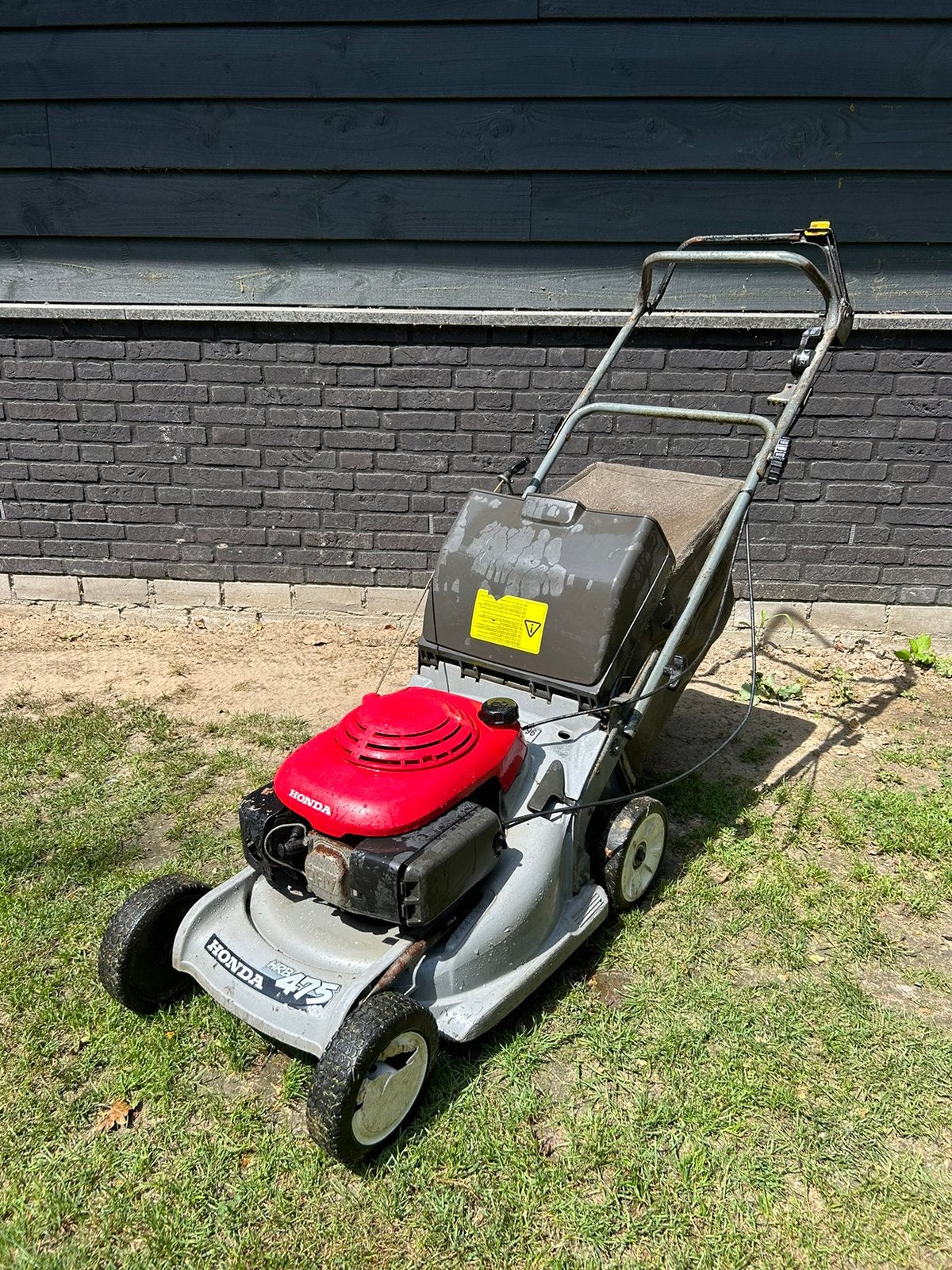Honda HRB 475 grasmaaier, Tuin en Terras, Ophalen, Cirkelmaaier, Gebruikt, 40 t/m 49 cm