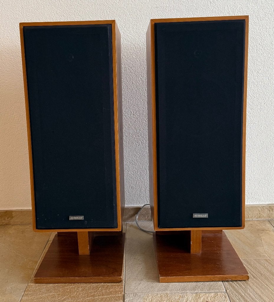 Audiolab Candor II Luidsprekers – Inclusief Originele Stands, Vloerstaande luidspreker, Gebruikt, 60 tot 120 watt, Basreflex