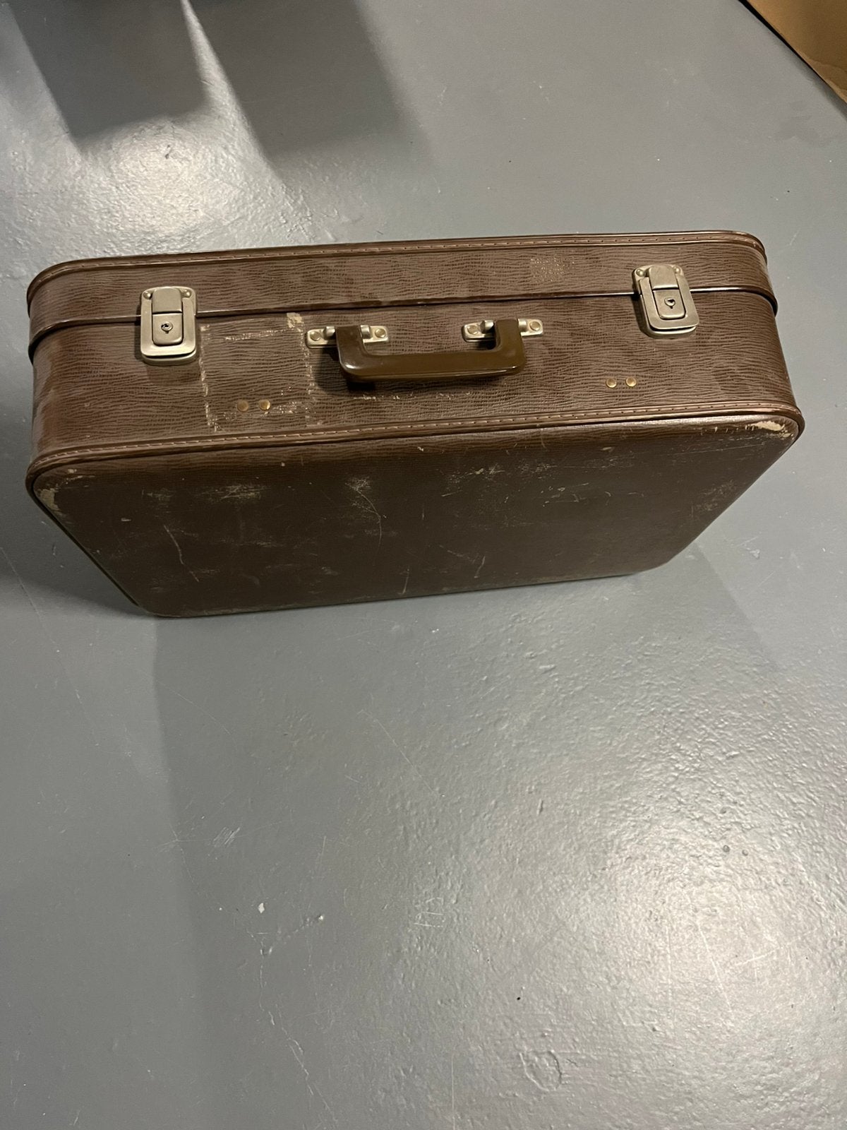 3 oude koffers, Sieraden, Tassen en Uiterlijk, Koffers, Gebruikt, 50 tot 60 cm, Slot, Ophalen of Verzenden