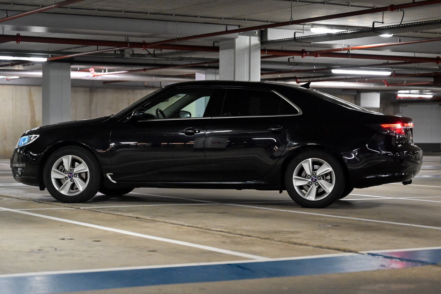Saab 9-5NG 2010 Jet Black metallic, 179 pk, Zwart, Origineel Nederlands, Handgeschakeld