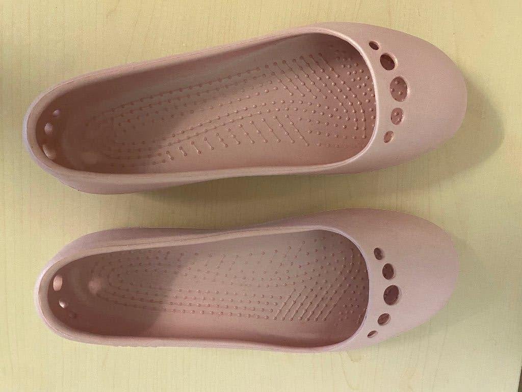 Crocs, Strand Ballerinas Maat EU 36, US W6, Verzenden, Sandalen of Muiltjes, Zo goed als nieuw, Crocs