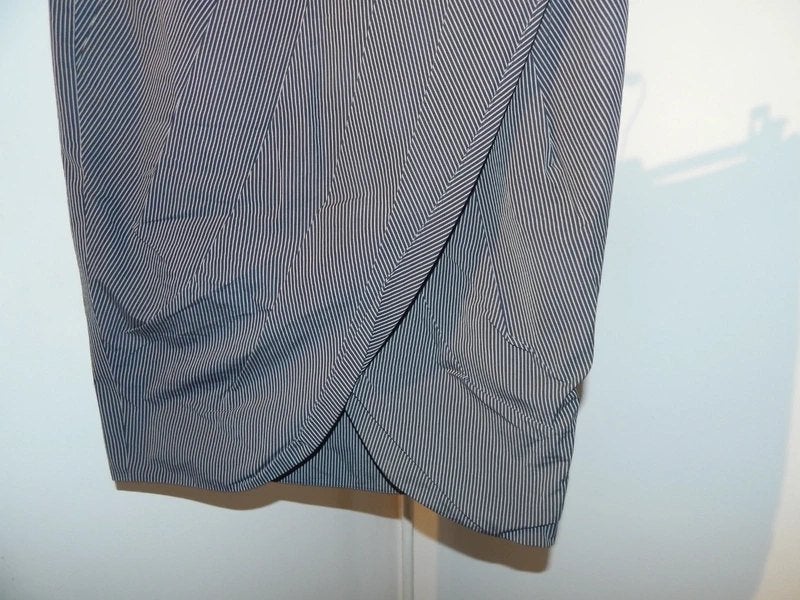 Pauw Amsterdam overslag rok valt schuin overlap 3/40, Kleding | Dames, Maat 38/40 (M), Pauw, Zo goed als nieuw, Knielengte