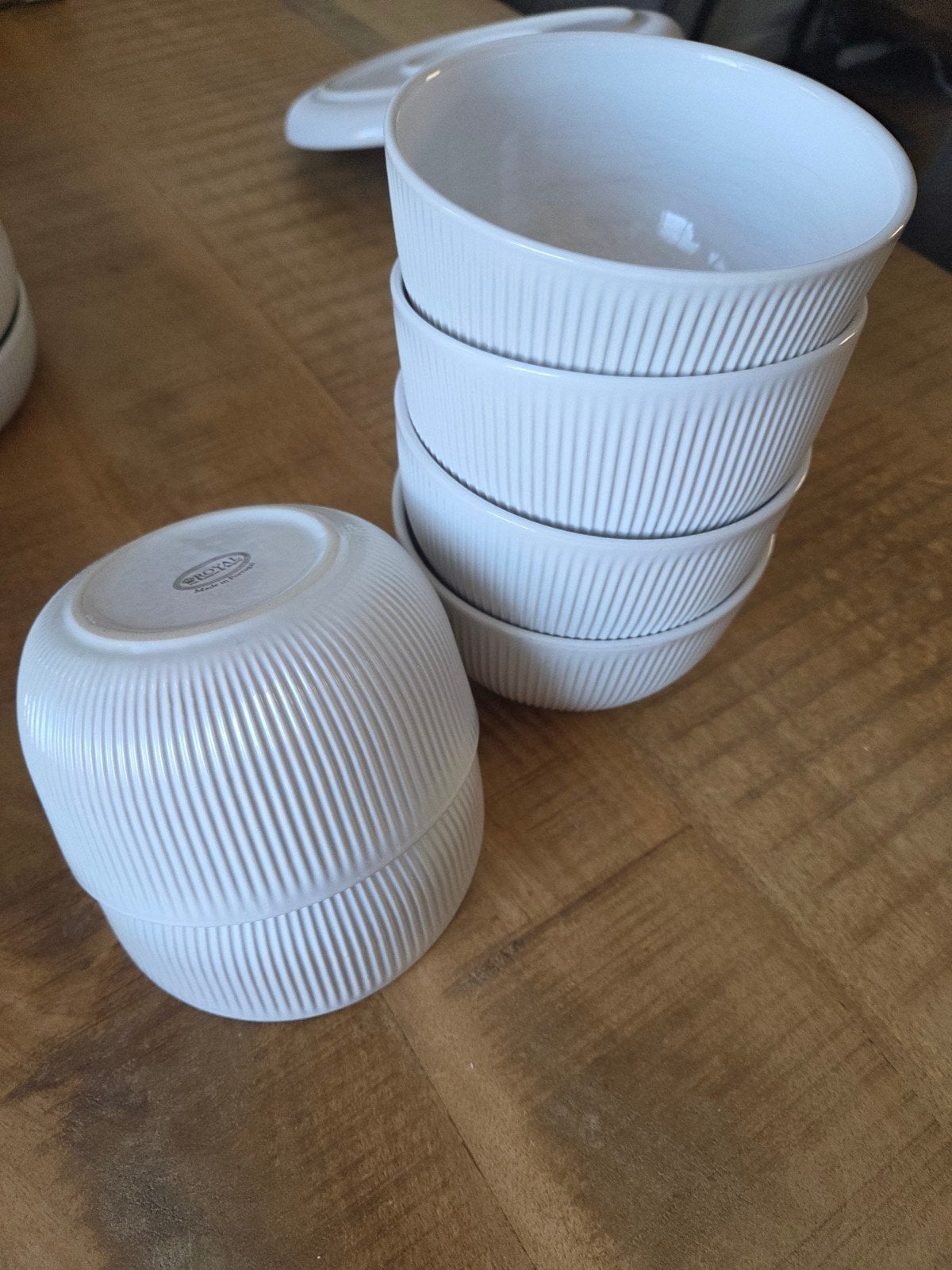 royal kempen begeer kommen wit 6 stuks 14cm nieuw, Overige materialen, Nieuw, Ophalen of Verzenden, Bord(en)