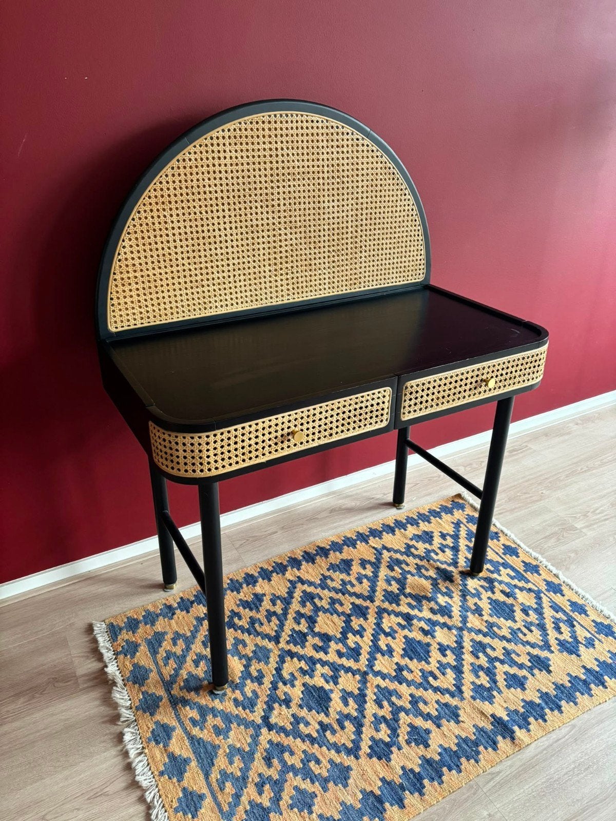 MADE make-up tafel 52x100x77, Huis en Inrichting, Tafels | Kaptafels, Ophalen, Gebruikt, Modern, Bohemian, 50 tot 100 cm