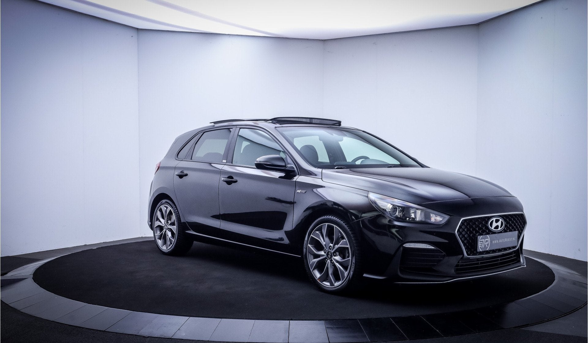 Hyundai i30 1.4 T-GDI 140Pk N-LINE Comf. Package PANO | CAME, Auto's, Dealer onderhouden, Zwart, 4 cilinders, 1210 kg