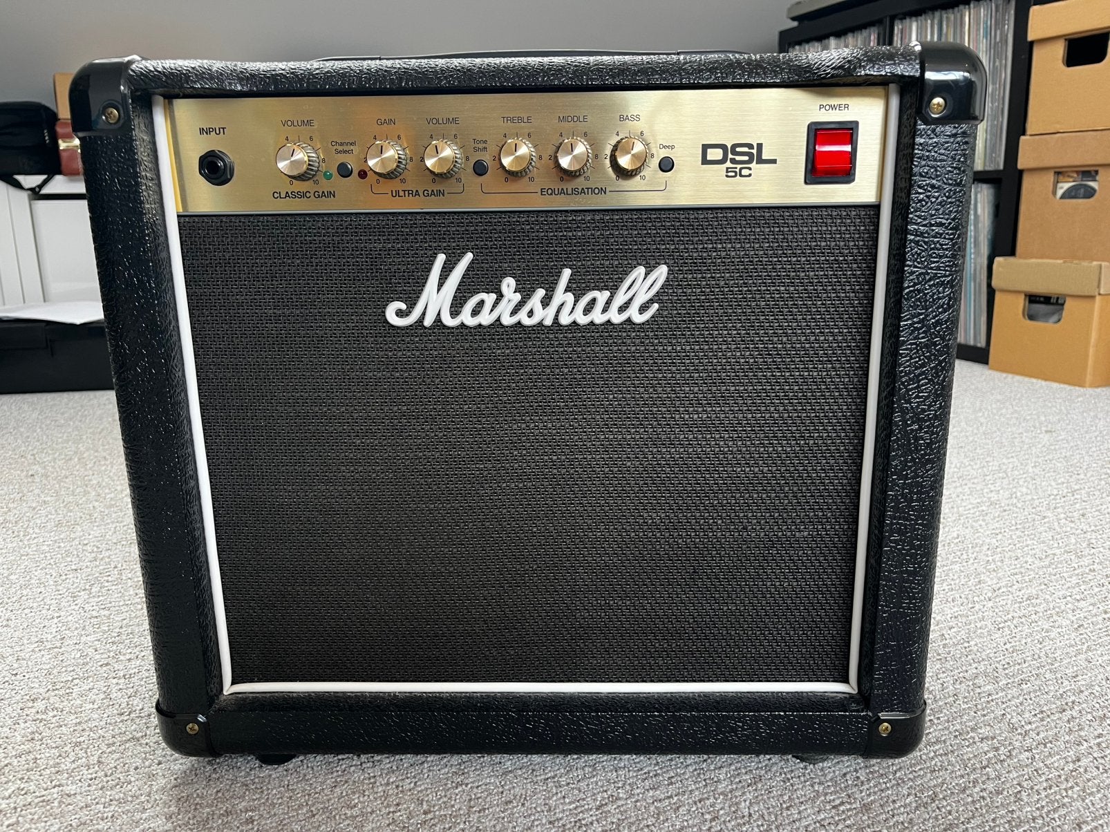 Marshall DSL 5C combo, Ophalen, Zo goed als nieuw, Minder dan 50 watt