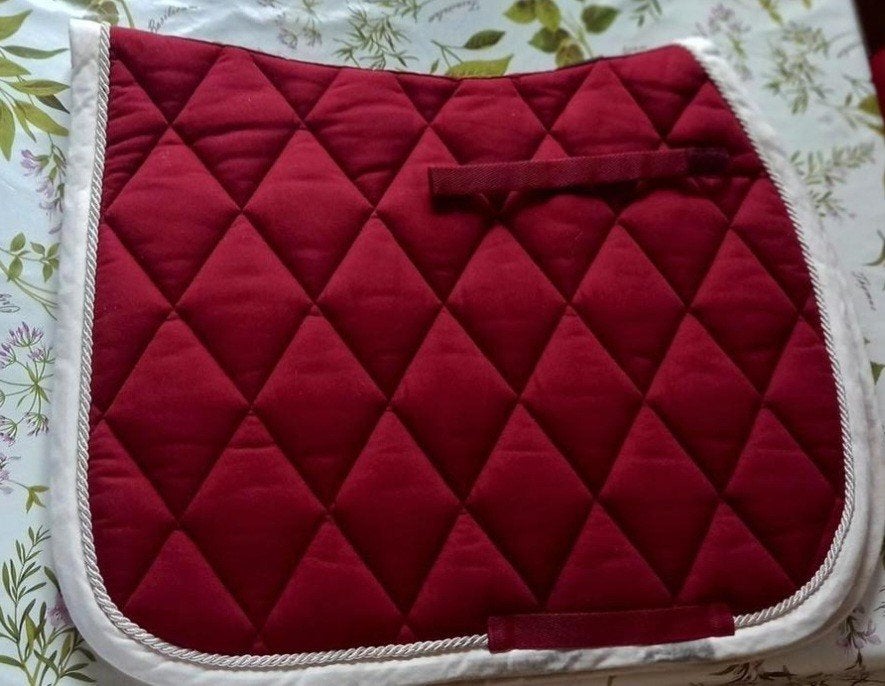 Zadeldekje maat cob bordeaux rood, Dieren en Toebehoren, Ophalen of Verzenden