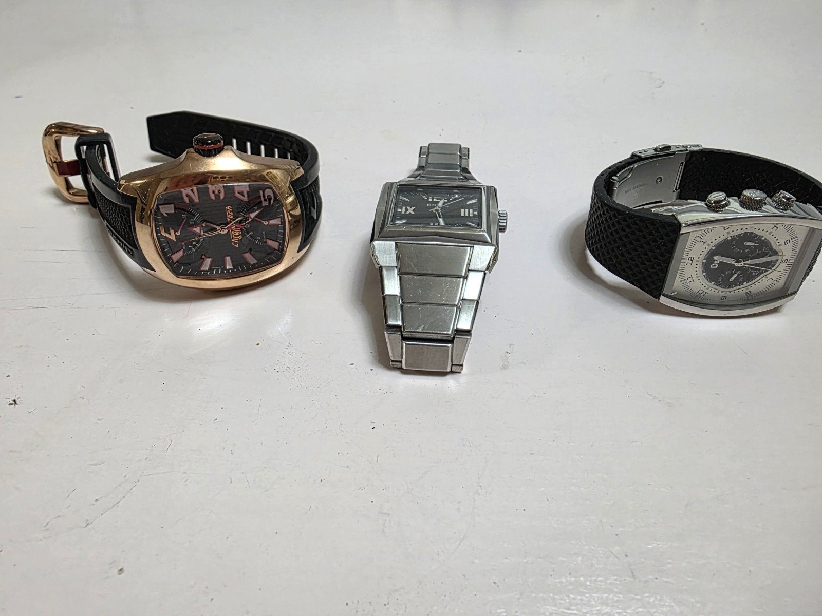 Heren horloges, Ophalen of Verzenden, Staal, Overige merken
