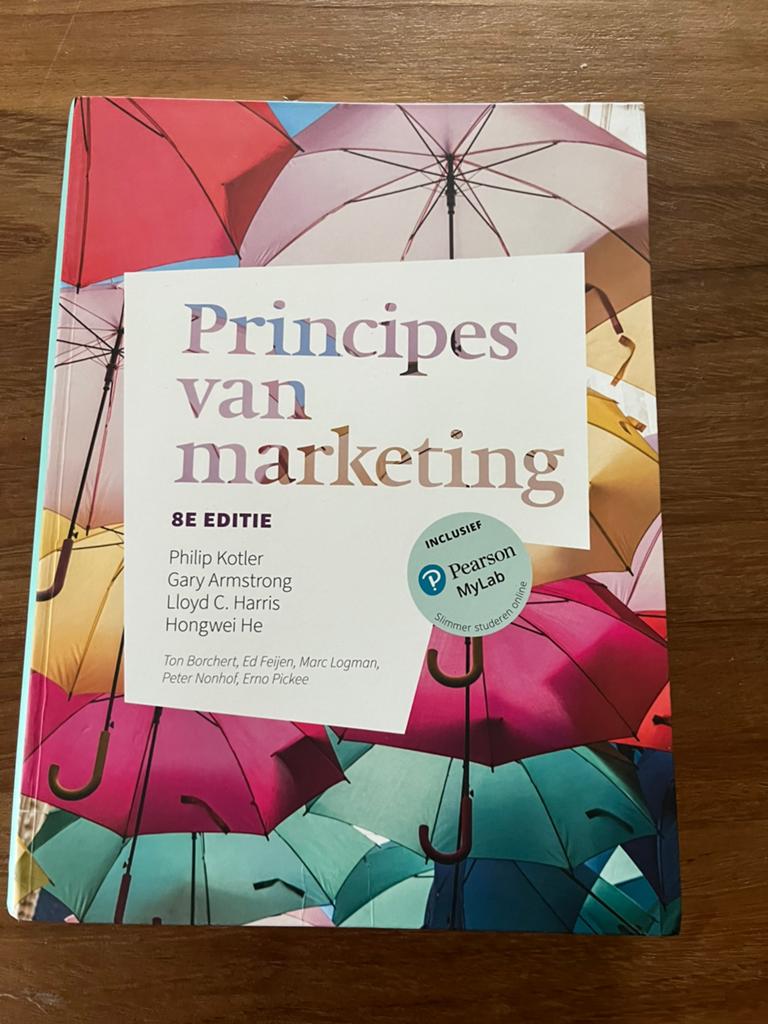 Philip Kotler - Principes van marketing 8e editie, Philip Kotler; Gary Armstrong; Lloyd C. Harris; Hongwei He, Ophalen of Verzenden