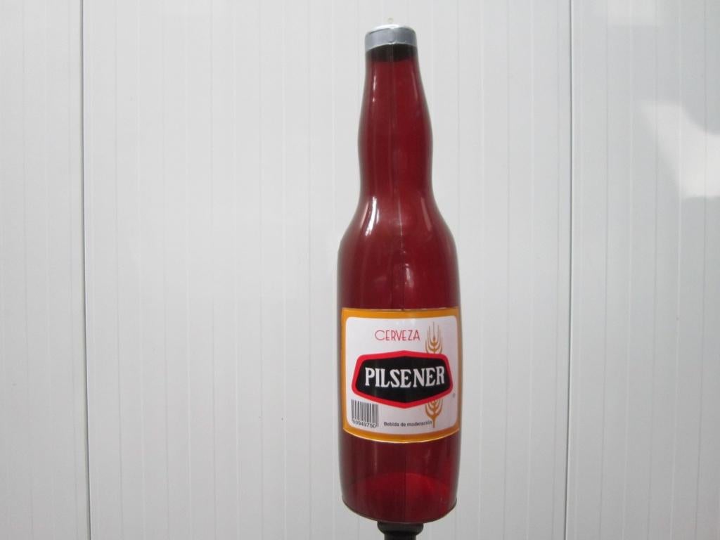 CERVEZA BIER OPBLAAS FLES, Ophalen, Zo goed als nieuw, Overige typen, Overige merken