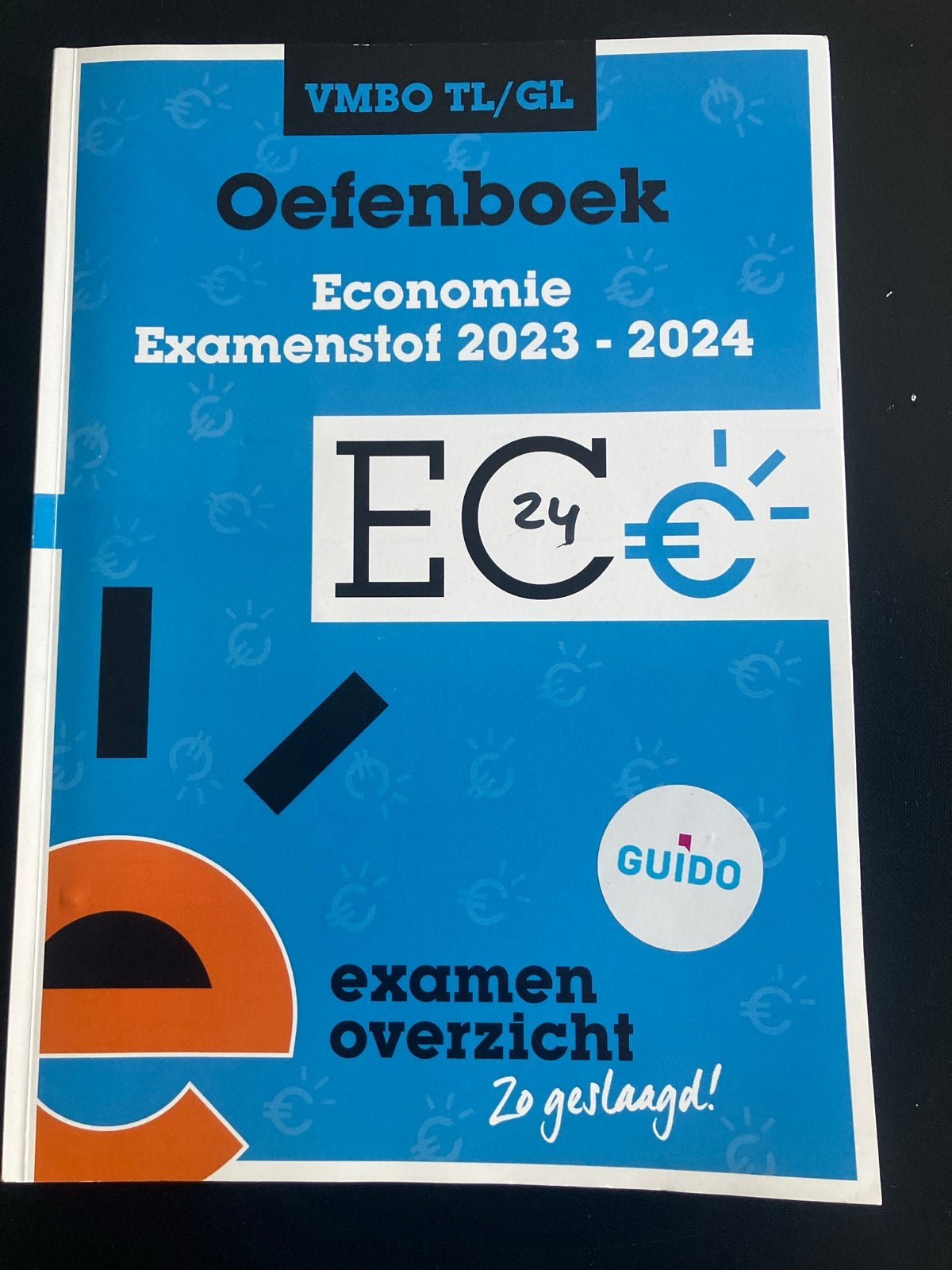Oefenboek Economie Examenstof 2023-2024 VMBO TL/GL, Ophalen of Verzenden, Zo goed als nieuw, VMBO, Economie