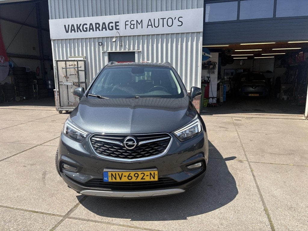 Opel Mokka X 1.4 Turbo Innovation Clima, cruise, camera, tre, Auto's, Opel, Stof, Gebruikt, Origineel Nederlands, Handgeschakeld