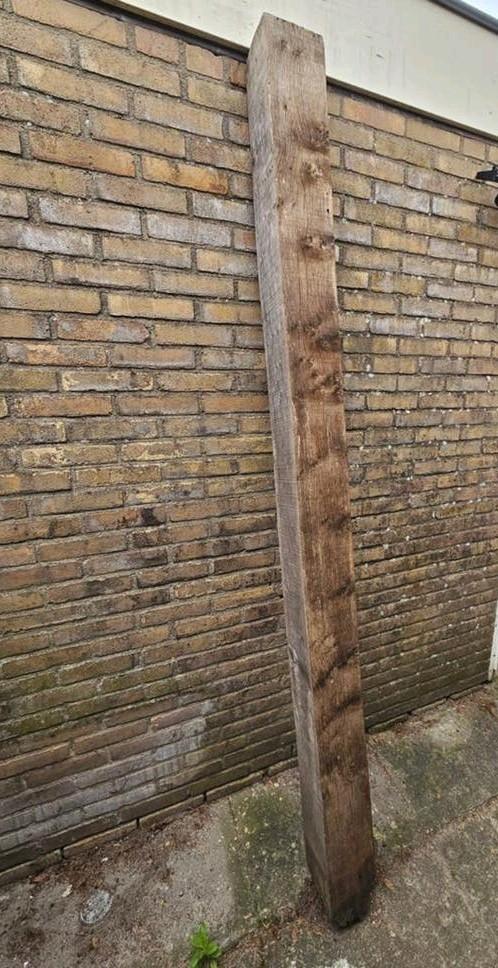 Houten balk/paal, Ophalen of Verzenden, Gebruikt, 250 cm of meer, Balken