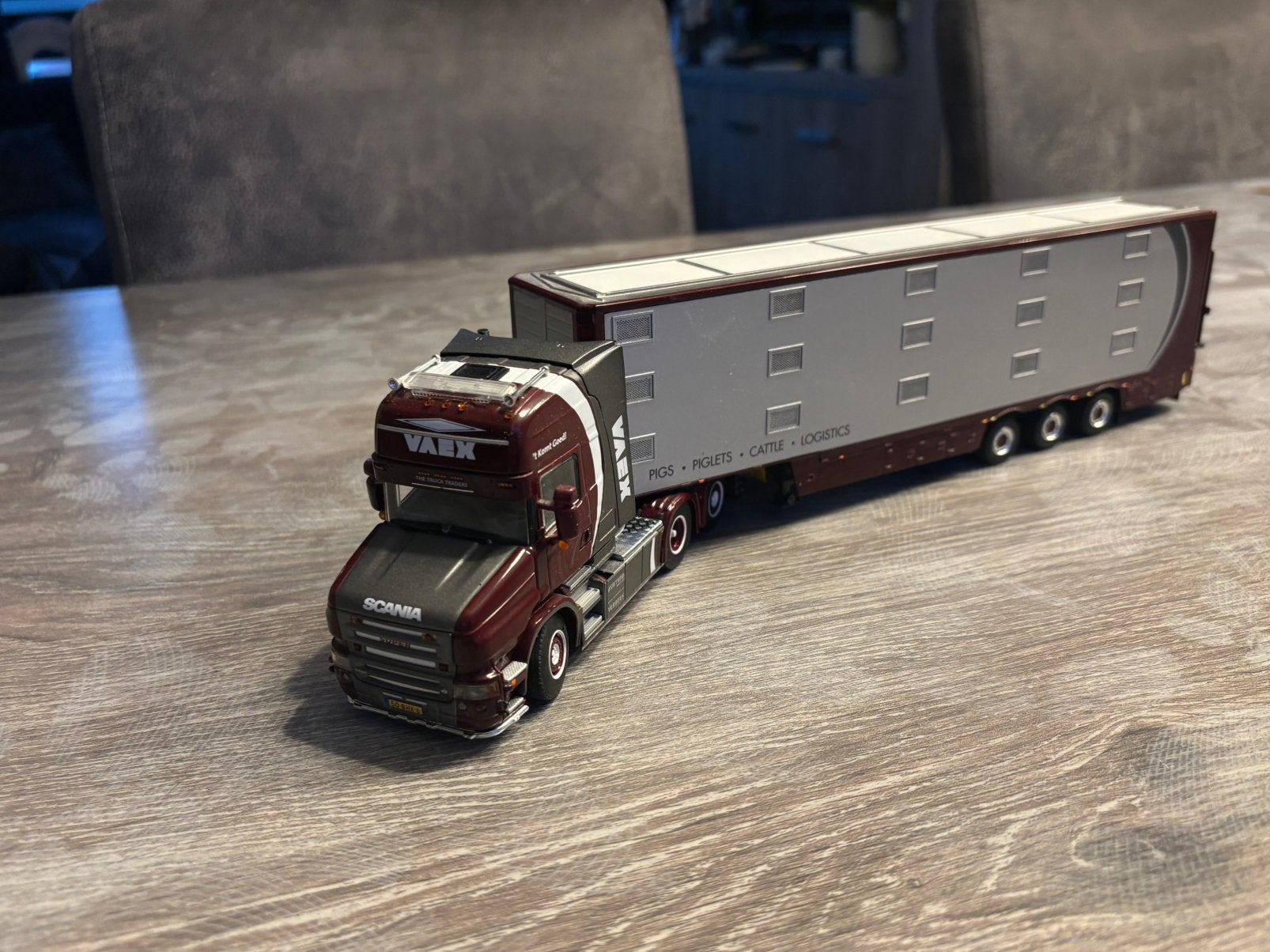 Wsi Scania vaex, Hobby en Vrije tijd, Modelauto's | 1:50, Ophalen of Verzenden, Zo goed als nieuw, Bus of Vrachtwagen, Wsi