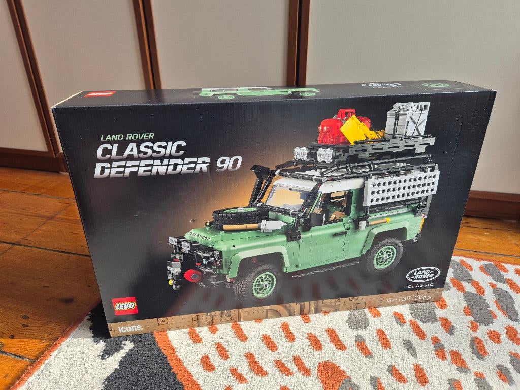 Lego 10317 Land Rover Classic Defender 90, Ophalen of Verzenden, Nieuw, Complete set, Lego