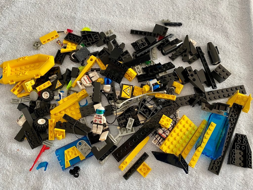 LEGO Town 6462 Aerial Recovery (compleet), Overige thema's, Lego, Ophalen of Verzenden, Zo goed als nieuw