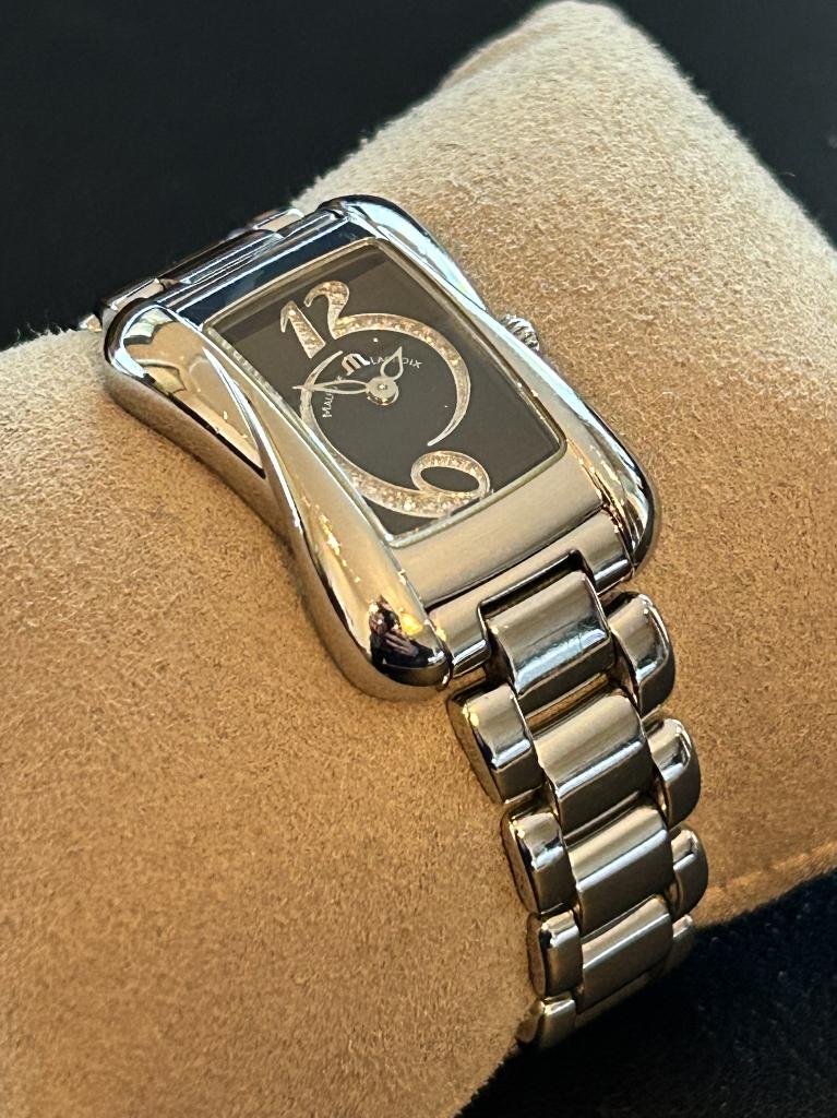 Maurice Lacroix Divina DV5011-SS002-350, Overige merken, Staal, Staal, Polshorloge